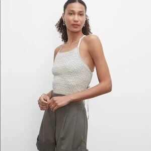 Club Monaco Strappy Textured Tank (Size Medium)